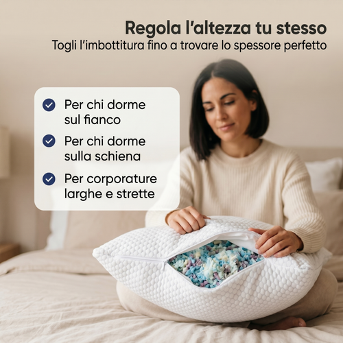 Arya Sleep Custom Fit Ergonomic Pillow