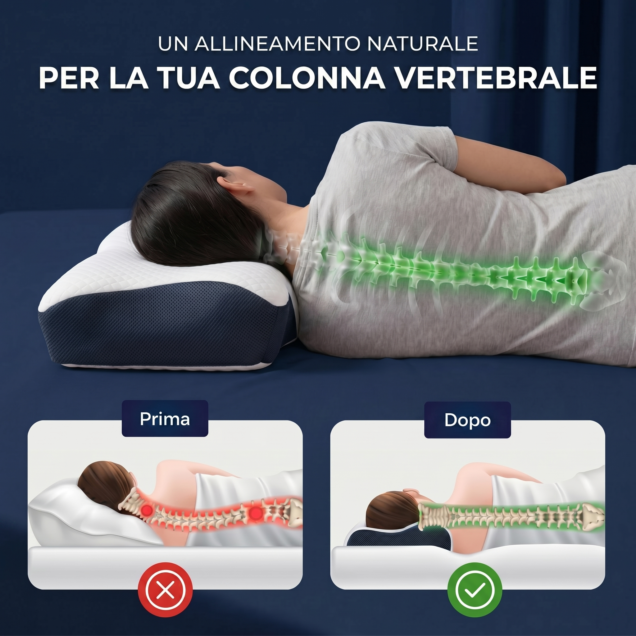 Arya Sleep Ergonomic Pro Pillow